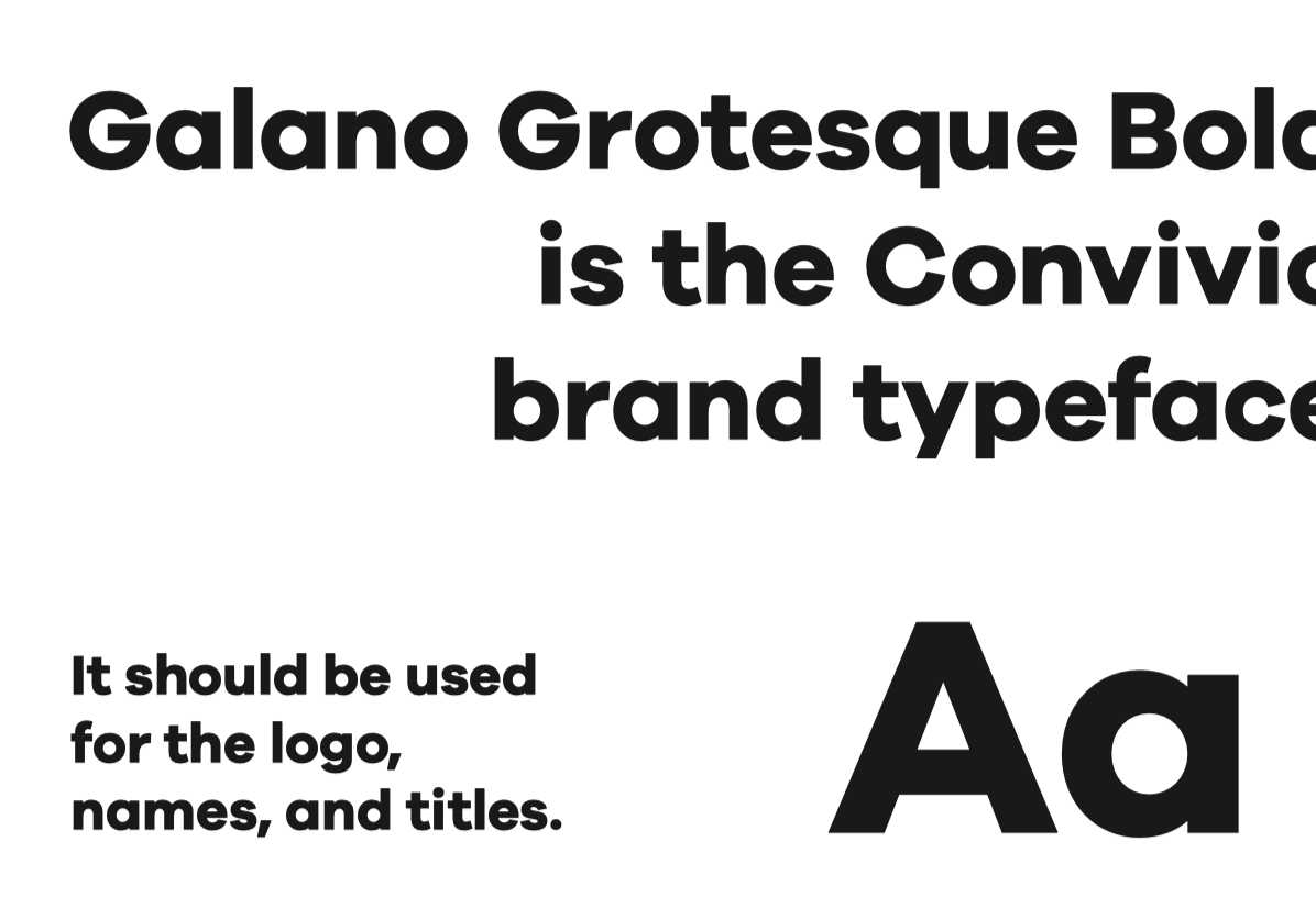 Brand Typeface - Galano Grotesque